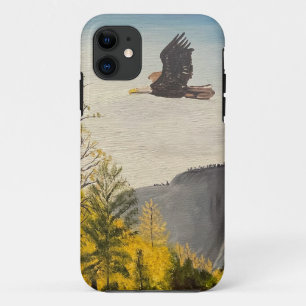 Eagle in Yosemite National Park, by Gary Poling iPhone 11 Case