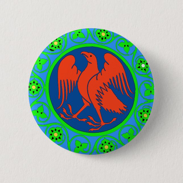 Eagle, Italian Button (Front)
