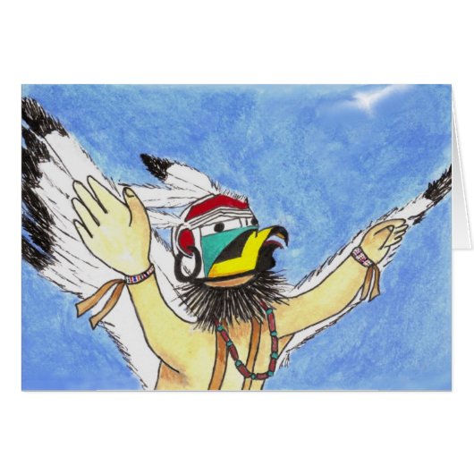 Eagle Kachina Cards (Front Horizontal)