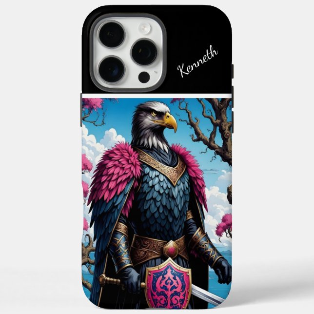 Eagle Knight's Vigil Case-Mate iPhone Case (Back)