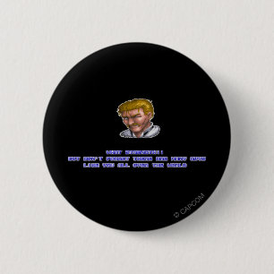 Eagle KO'ed Pinback Button