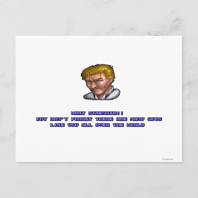 Eagle KO'ed Postcard (Front)