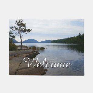 Eagle Lake at Acadia National Park Doormat