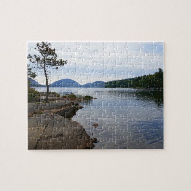 Eagle Lake at Acadia National Park Jigsaw Puzzle (Horizontal)