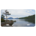 Eagle Lake at Acadia National Park License Plate