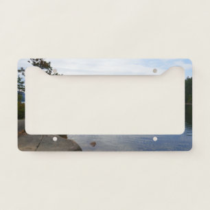 Eagle Lake at Acadia National Park License Plate Frame