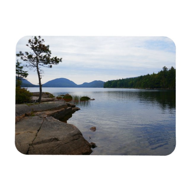 Eagle Lake at Acadia National Park Magnet (Horizontal)