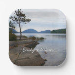 Eagle Lake at Acadia National Park Paper Plates