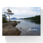 Eagle Lake at Acadia Paperweight