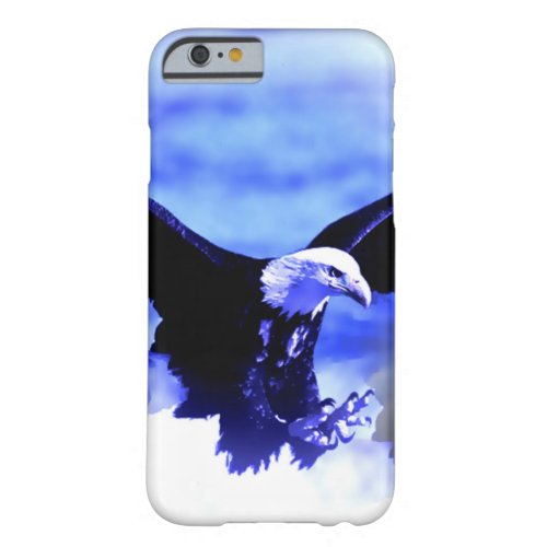 Eagle Landing Blue Color Tones iPhone 6 Case