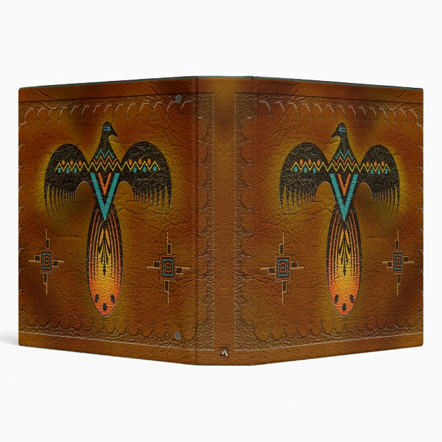 Eagle Leather Binder (Background)