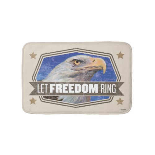 Eagle_Let Freedom Ring Bath Mat