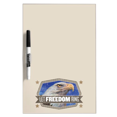 Eagle_Let Freedom Ring Dry_Erase Board
