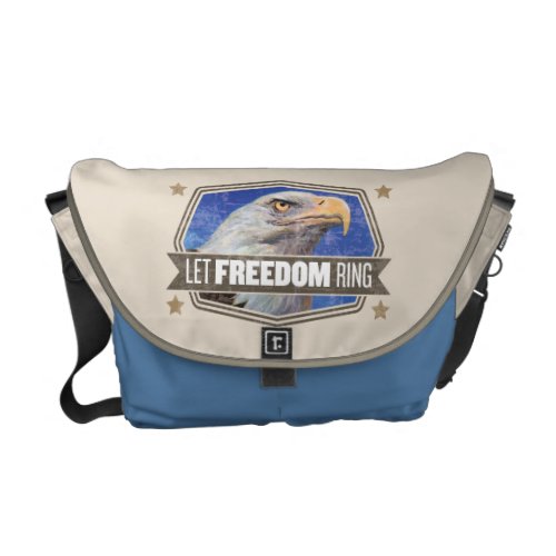 Eagle_Let Freedom Ring Messenger Bag