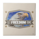 Eagle-let Freedom Ring Tile at Zazzle
