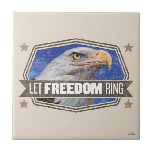 Eagle_Let Freedom Ring Tile