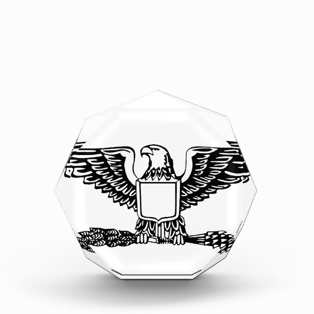 Eagle Logo 2 Acrylic Award (Front)