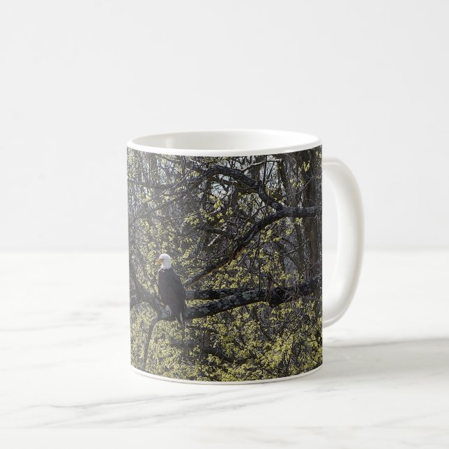 Eagle Lookout Painterly Coffee Mug (Front Right)