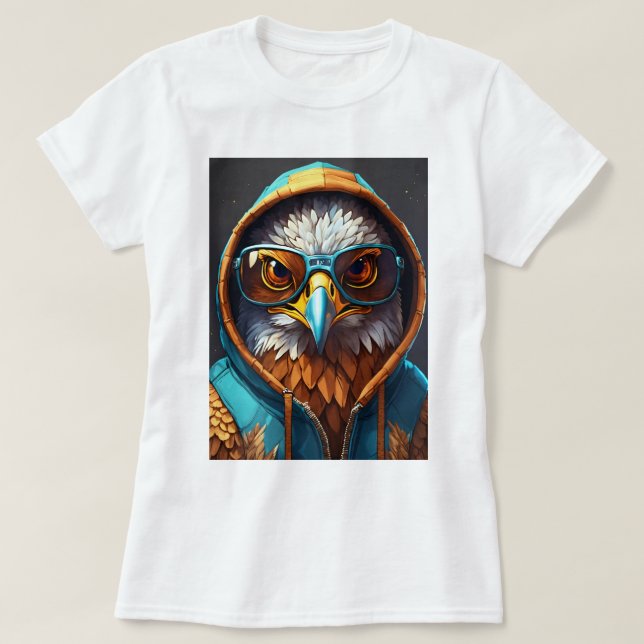 "Eagle Majesty: Soaring Heights Collection" T-Shirt (Design Front)