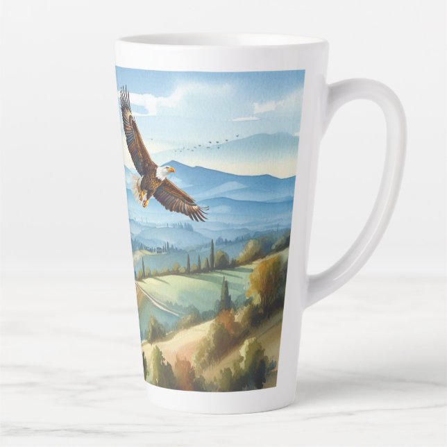 Eagle (matching journal available) latte mug (Right)