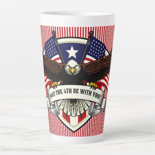 Eagle May the 4th Be With You Latte Mug