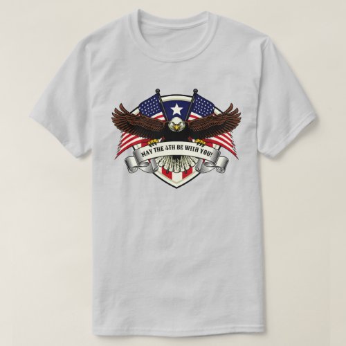 Eagle May the 4th Be With You T_Shirt