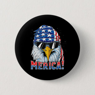 Eagle Merica T Shirt 4th Of July Merica Men Boys A Button