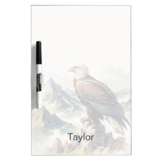 Eagle Message Board, Personalized Eagle  Dry Erase Board