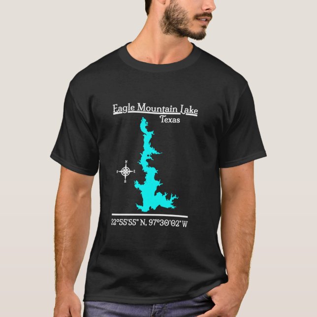 Eagle Mountain Lake Texas Long Sleeve T Shirt (Front)