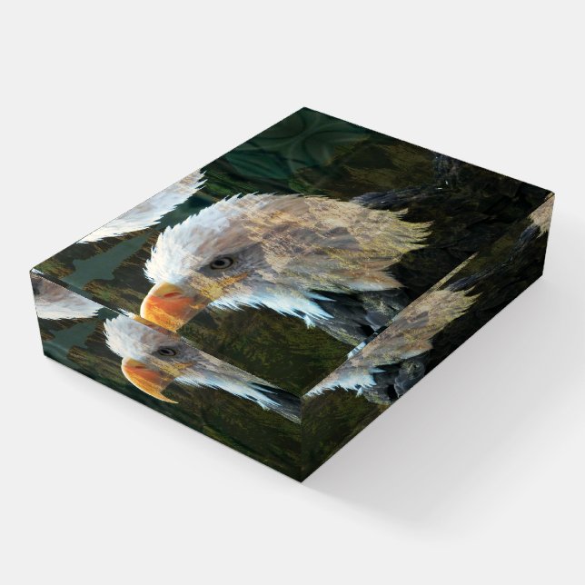 Eagle Mountain Paperweight (Angled)