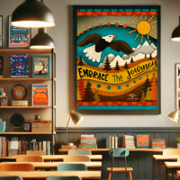 Eagle Mountains Inspiring Quote Modern Landscape