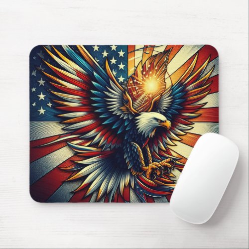 Eagle  mouse pad