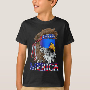 Eagle Mullet 4th Of July American Independence Day T-Shirt