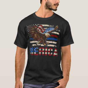 Eagle Mullet 4th Of July Patriotic USA American T-Shirt