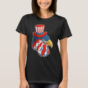 Eagle Mullet 4th Of July With American Flag T-Shirt