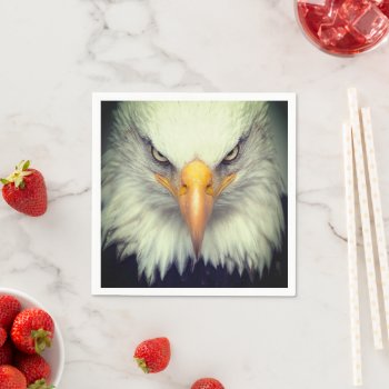 Eagle Napkins by MarblesPictures at Zazzle