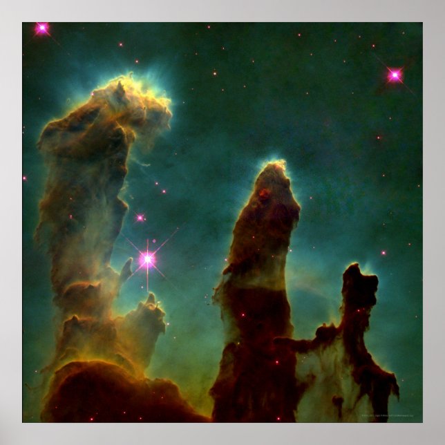 Eagle Nebula 24x24 (16x16) Poster (Front)