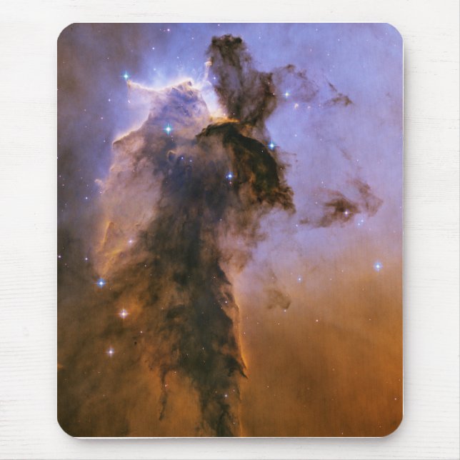 Eagle Nebula by Hubble Space Telescope Mouse Pad (Front)