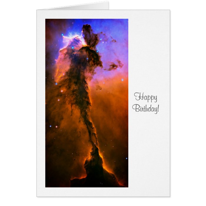 Eagle Nebula, M16   Happy Birthday Card