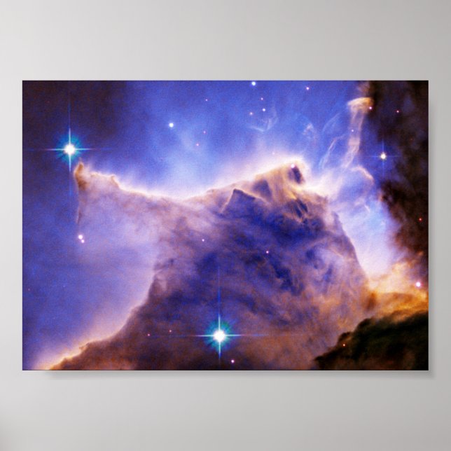 Eagle Nebula Pillar Detail (Hubble) Poster (Front)