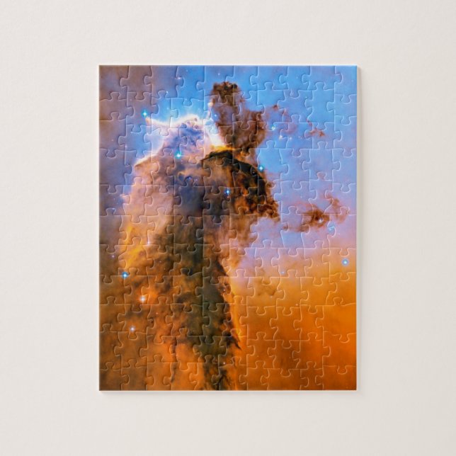 Eagle Nebula Stellar Spire NASA Hubble Space Photo Jigsaw Puzzle (Vertical)