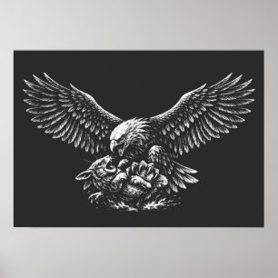 Eagle of Ashes by BurnsInHell Poster