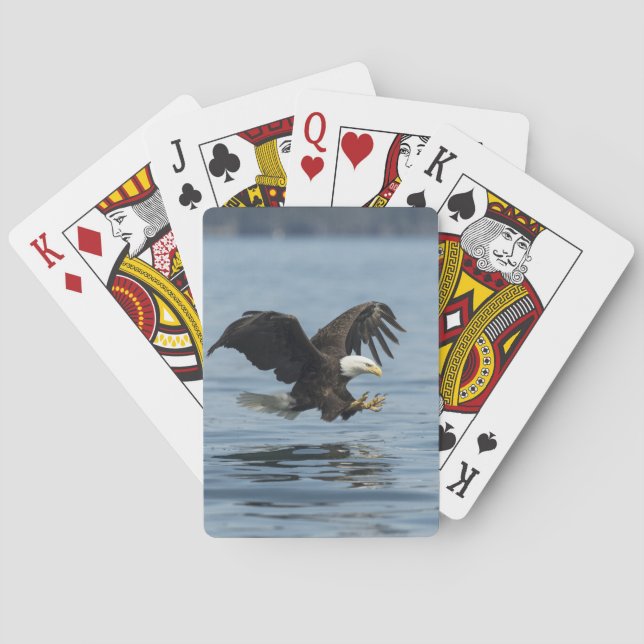 Eagle on Approach Poker Cards (Back)