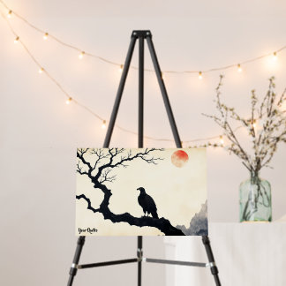 Eagle on Bare Tree Foam Board