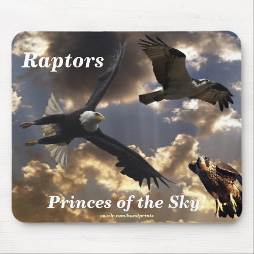 Eagle Osprey Peregrine Falcon Mousepad