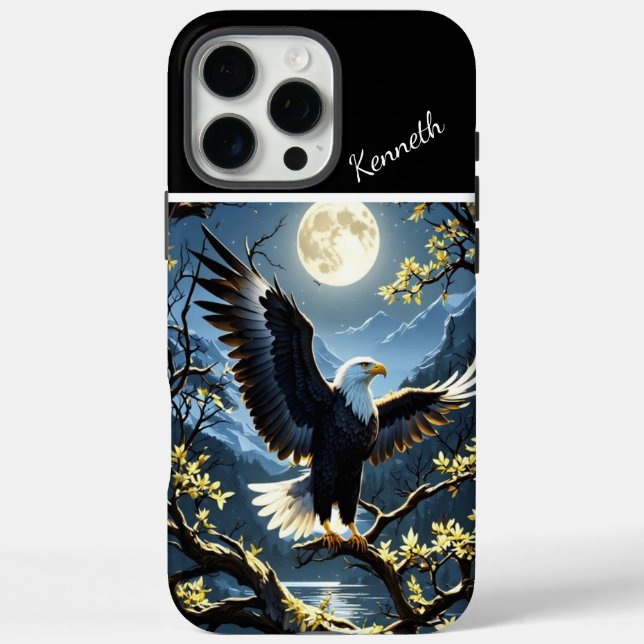 Eagle Overlooking The Ocean Case-Mate iPhone Case (Back)