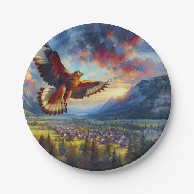 Eagle Paper Plates (Front)
