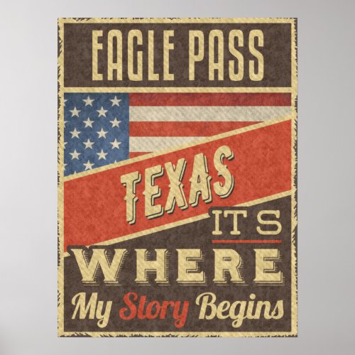 Eagle Pass Texas Poster