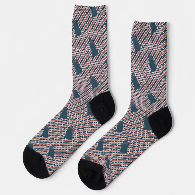 EAGLE PATTERN SOCKS (Left)
