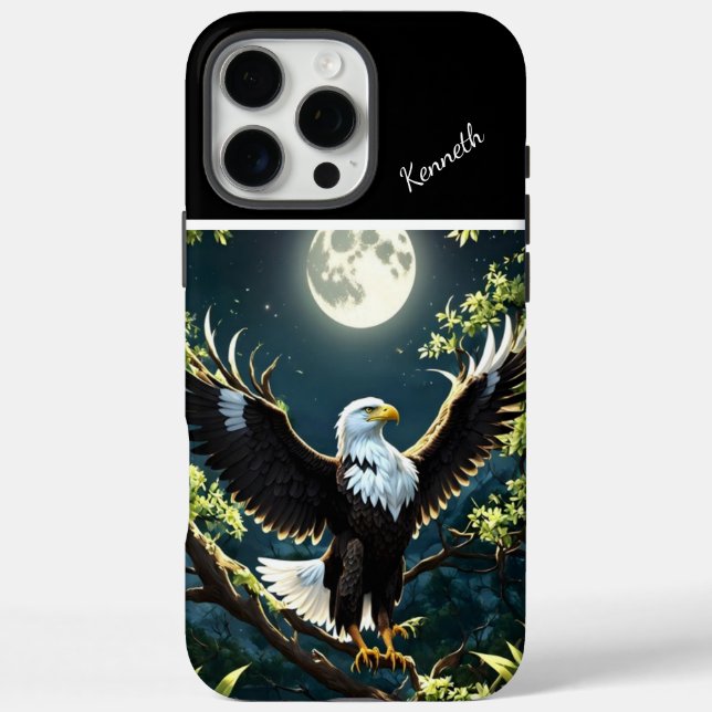 Eagle Perches On A Branch Case-Mate iPhone Case (Back)